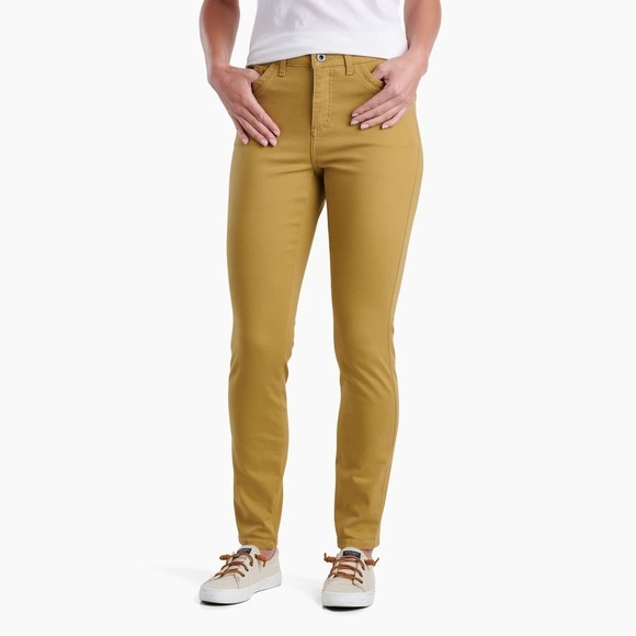 Kuhl Skinny Yellow Jeans with Streamlined Fit - Picture 1 of 14